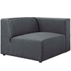 Modway Mingle Fabric Right-Facing Sofa