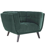 Modway Bestow Performance Velvet Armchair