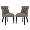 Modway Regent Dining Side Chair Fabric Set of 2