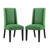 Modway Baron Dining Chair Fabric Set of 2