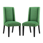 Modway Baron Dining Chair Fabric Set of 2