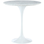 Modway Lippa 20" Marble Side Table
