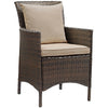 Modway Conduit Outdoor Patio Wicker Rattan Dining Armchair