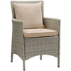 Modway Conduit Outdoor Patio Wicker Rattan Dining Armchair