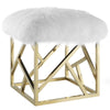 Modway Intersperse Sheepskin Ottoman