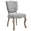 Modway Array Vintage French Upholstered Dining Side Chair