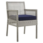 Modway Aura Outdoor Patio Wicker Rattan Dining Armchair