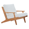 Modway Saratoga Outdoor Patio Teak Armchair