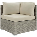 Modway Repose Sunbrella Fabric Outdoor Patio Corner