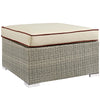 Modway Repose Outdoor Patio Upholstered Fabric Ottoman