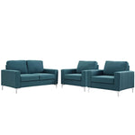 Modway Allure 3 Piece Sofa and Armchair Set