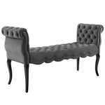 Modway Adelia Chesterfield Style Button Tufted Performance Velvet Bench