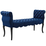 Modway Adelia Chesterfield Style Button Tufted Performance Velvet Bench