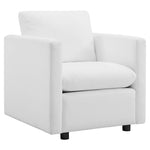 Modway Activate Upholstered Fabric Armchair