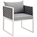 Modway Stance Outdoor Patio Aluminum Dining Armchair
