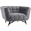 Modway Adept Performance Velvet Armchair