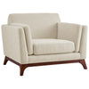 Modway Chance Upholstered Fabric Armchair