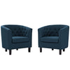 Modway Prospect 2 Piece Upholstered Fabric Armchair Set