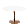 Modway Lippa 47" Round Wood Dining Table