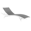 Modway Glimpse Outdoor Patio Mesh Chaise Lounge Chair