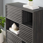Modway EEI-3343 Render Three-Tier Display Storage Cabinet Stand