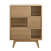 Modway EEI-3343 Render Three-Tier Display Storage Cabinet Stand