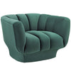 Modway Entertain Vertical Channel Tufted Performance Velvet Armchair