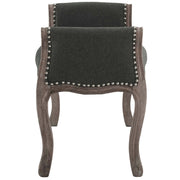 Modway Avail Vintage French Upholstered Fabric Bench