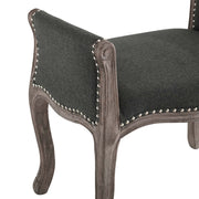 Modway Avail Vintage French Upholstered Fabric Bench