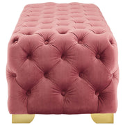 Modway Sensible Button Tufted Performance Velvet Bench