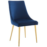 Modway Viscount Modern Accent Performance Velvet Dining Chair