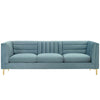 Modway Ingenuity Channel Tufted Performance Velvet Sofa