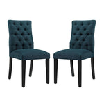 Modway Duchess Dining Chair Fabric Set of 2