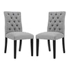 Modway Duchess Dining Chair Fabric Set of 2