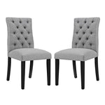 Modway Duchess Dining Chair Fabric Set of 2