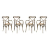 Modway Gear Dining Armchair Set of 4