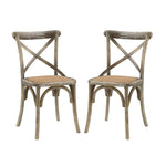 Modway Gear Dining Side Chair Set of 2