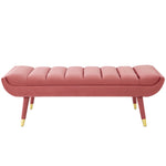 Modway Guess Channel Tufted Performance Velvet Accent Bench
