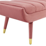 Modway Guess Channel Tufted Performance Velvet Accent Bench