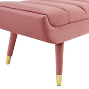 Modway Guess Channel Tufted Performance Velvet Accent Bench