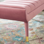 Modway Guess Channel Tufted Performance Velvet Accent Bench