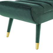 Modway Guess Channel Tufted Performance Velvet Accent Bench