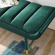 Modway Guess Channel Tufted Performance Velvet Accent Bench