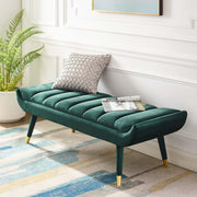 Modway Guess Channel Tufted Performance Velvet Accent Bench