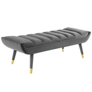 Modway Guess Channel Tufted Performance Velvet Accent Bench
