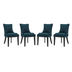 Modway Marquis Dining Chair Fabric Set of 4