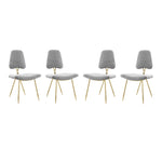 Modway Ponder Dining Side Chair Set of 4