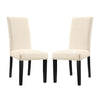 Modway Parcel Dining Side Chair Fabric Set of 2