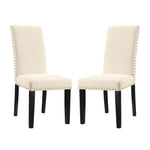 Modway Parcel Dining Side Chair Fabric Set of 2