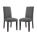 Modway Parcel Dining Side Chair Fabric Set of 2